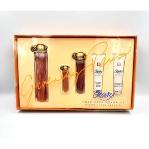 Organza By Givenchy 5pc Gift Set 1.7 & .5 EDP, Body Veil, Bath Gel  Mini Parfum