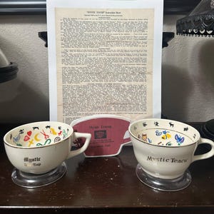 Mystic Teacup Fortune Telling Tea Cup Single Page Instructions Digital Delivery