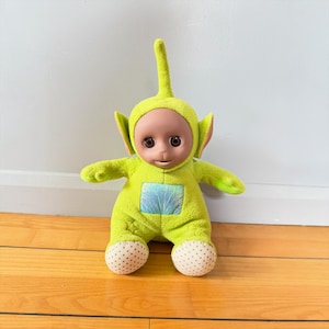 Vintage 1996 Teletubbies Talking Singing Interactive Head Knees Toes Dipsy Working