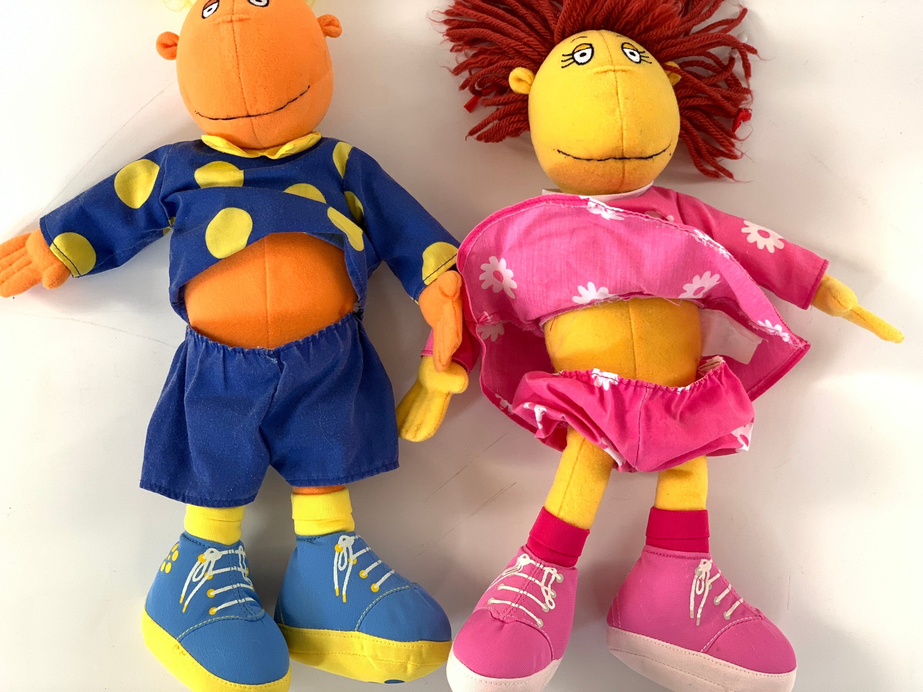 Vintage Full Set of Tweenies Soft Toys 13 Milo Jake Fizz Etsy UK