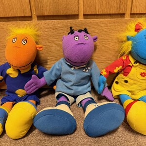 Vintage 1998 McDonalds Happy Meal Toys Full Set of 4 Little Mermaid & 4 Bags New In Bag image 4