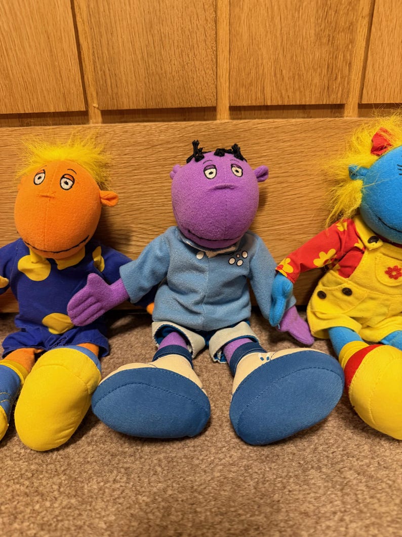 Vintage 1998 McDonalds Happy Meal Toys Full Set of 4 Little Mermaid & 4 Bags New In Bag image 4
