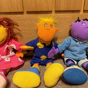 Vintage 1998 McDonalds Happy Meal Toys Full Set of 4 Little Mermaid & 4 Bags New In Bag image 3