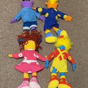 Vintage 1998 McDonalds Happy Meal Toys Full Set of 4 Little Mermaid & 4 Bags New In Bag image 8