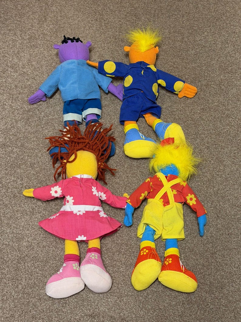 Vintage 1998 McDonalds Happy Meal Toys Full Set of 4 Little Mermaid & 4 Bags New In Bag image 8