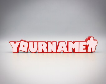 Roblox Name Plate - Etsy UK