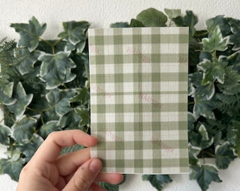 Green Gingham Tubie Tape