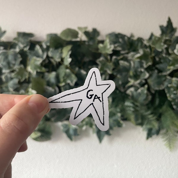 GA Star Sticker