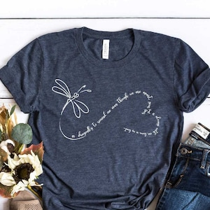 Dragonfly Shirt | Gift For Friend | Gifts For Women | Cute Boho Shirt | Dragonfly Tshirt | Spiritual Shirt | Dragonfly Lover