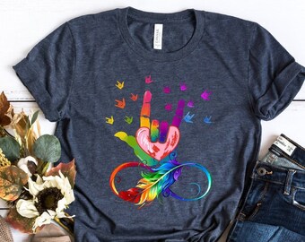 I Love You Sign Language Shirt: ASL Interpreter Gift