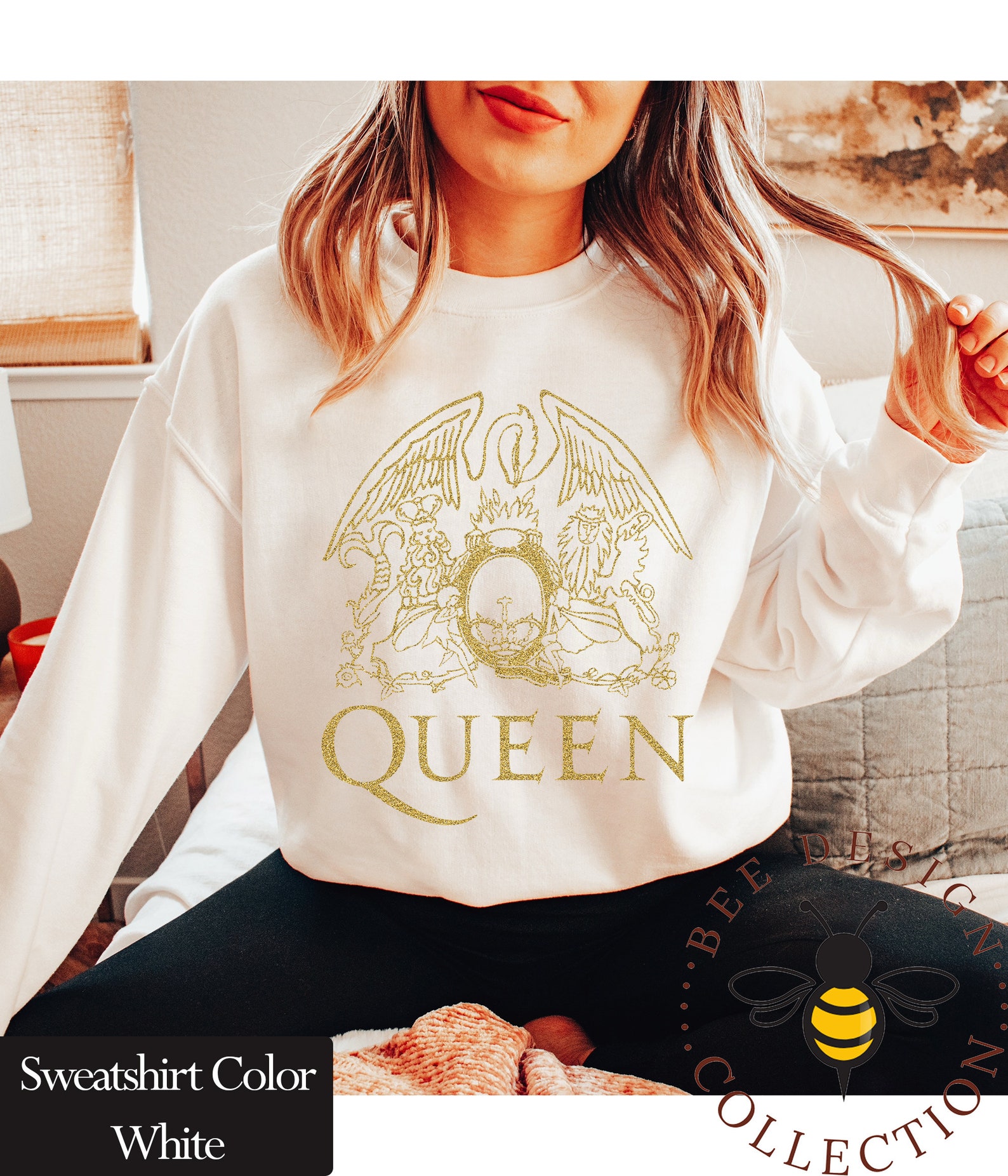 Freddie Mercury Queen Band Sweatshirt Festival Clothing Rock Etsy