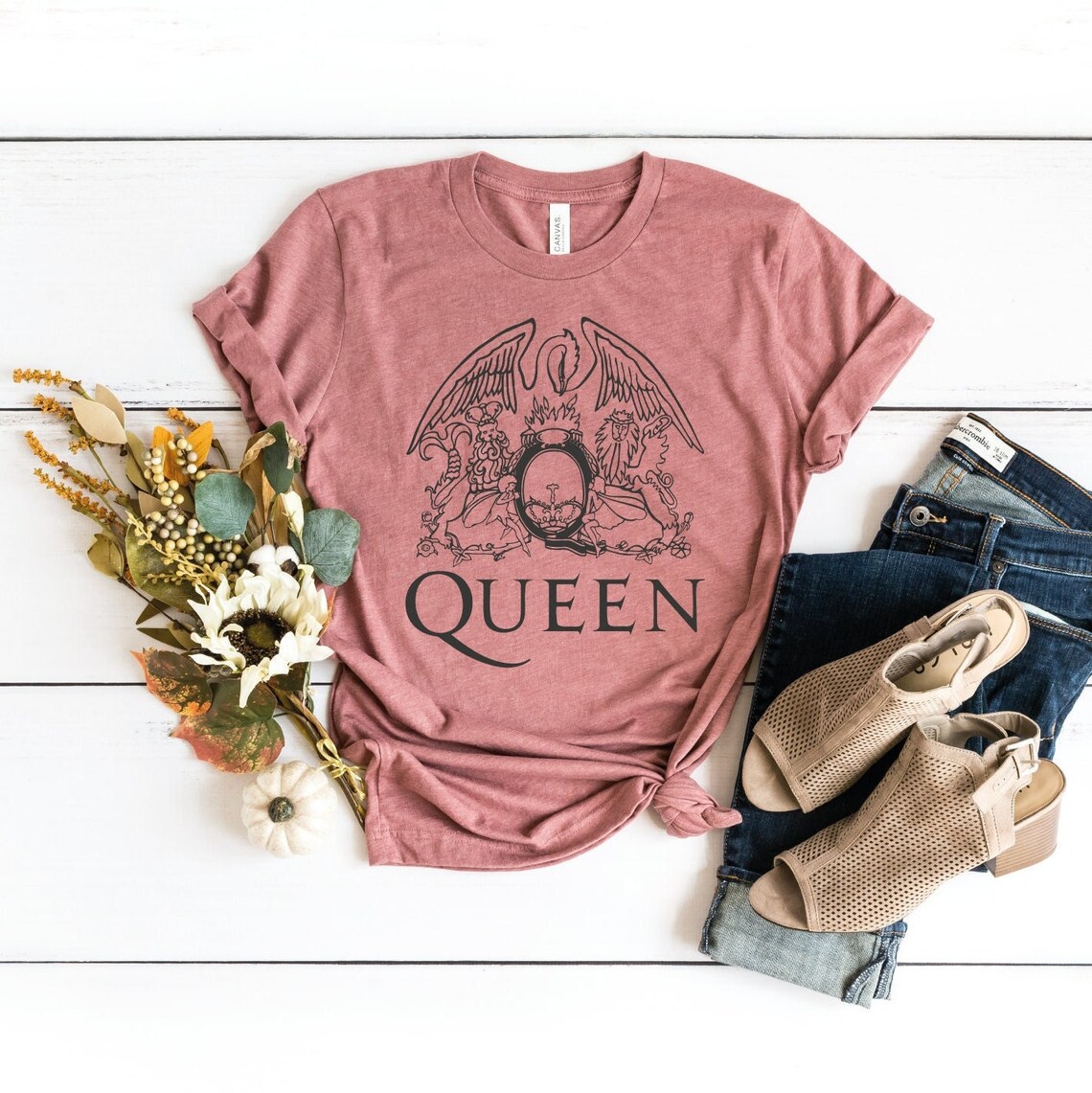 Freddie Mercury Queen Band Shirt Festival Clothing Rock Band Etsy