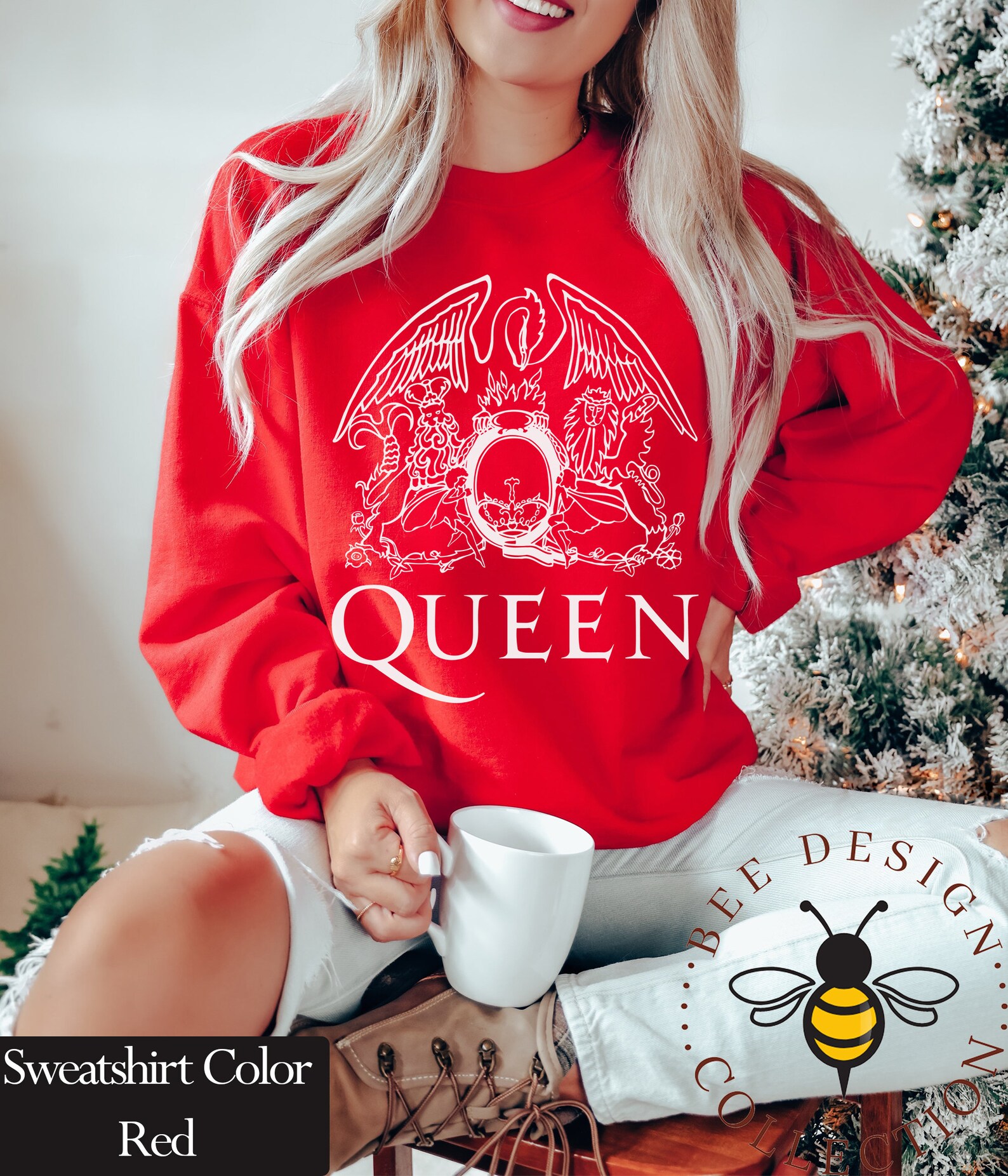 Freddie Mercury Queen Band Sweatshirt Festival Clothing Rock Etsy