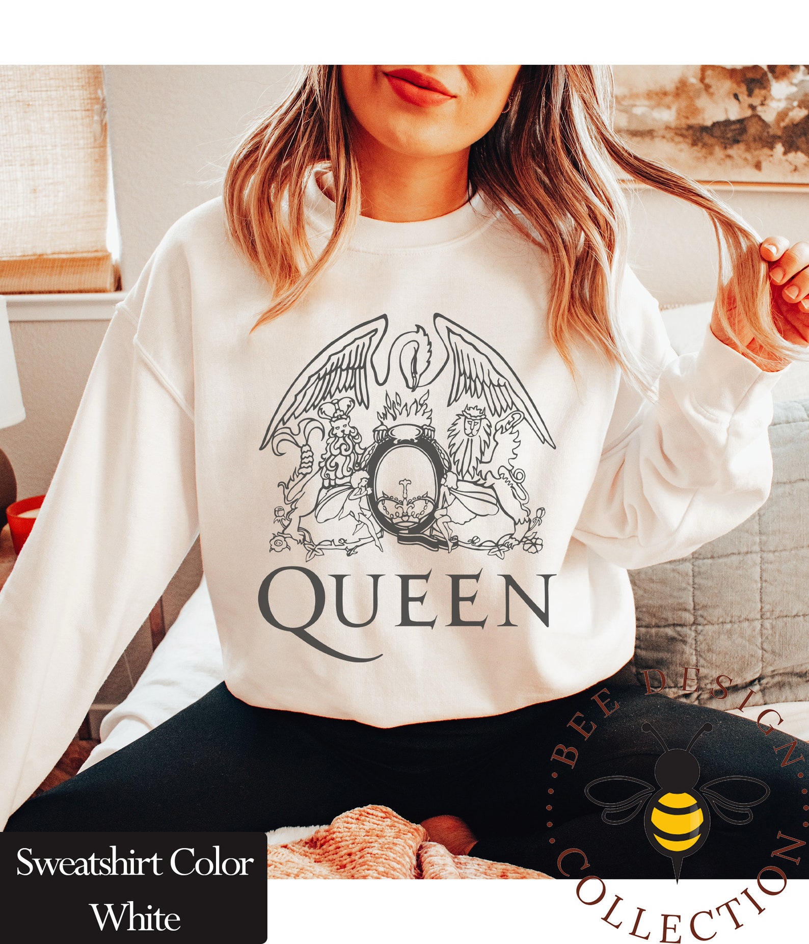 Freddie Mercury Queen Band Sweatshirt Festival Clothing Rock - Etsy