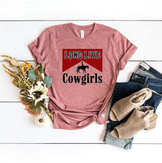 Long Live Cowgirls Shirt | Western Graphic Tee | Retro Country Music Concert Top