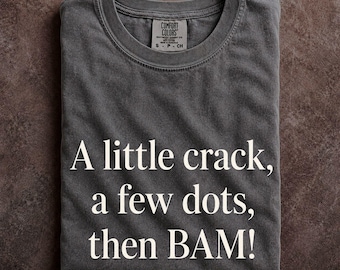 MahJong A Little Crack Shirt Comfort Colors Game Night Apparel