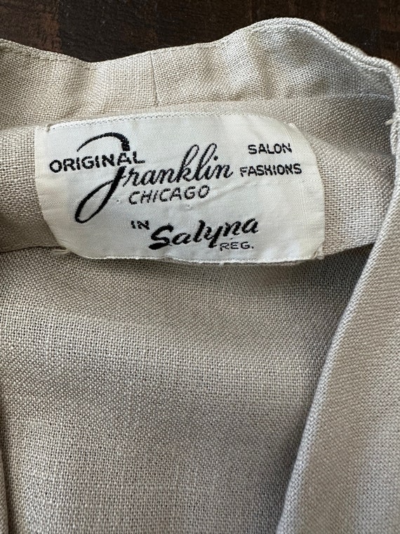 Vintage 1940s Original Franklin Fashions Chicago … - image 4