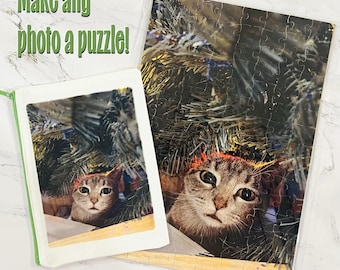 Custom Photo Puzzle – 120 Pieces – Personalized Keepsake