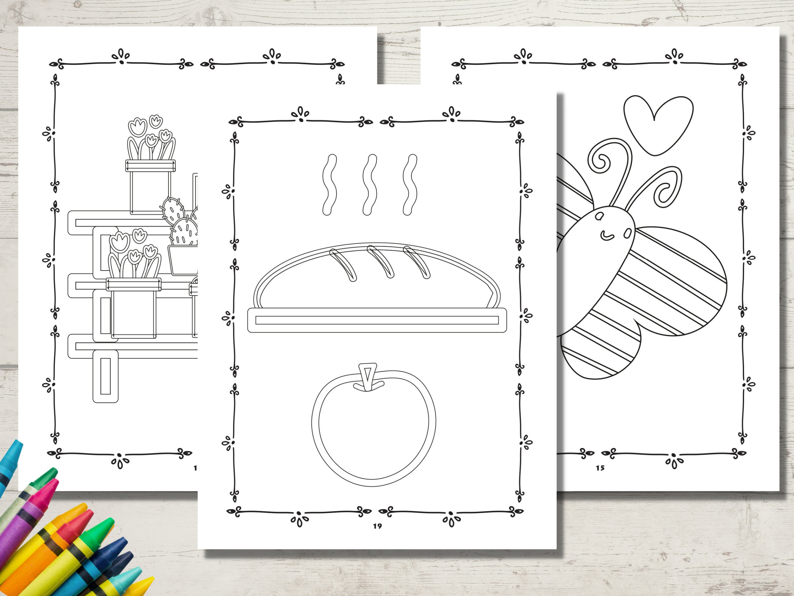 Things Jumbo Coloring Book, Adult Coloring Book, Jumbo Gifts, Custom ...