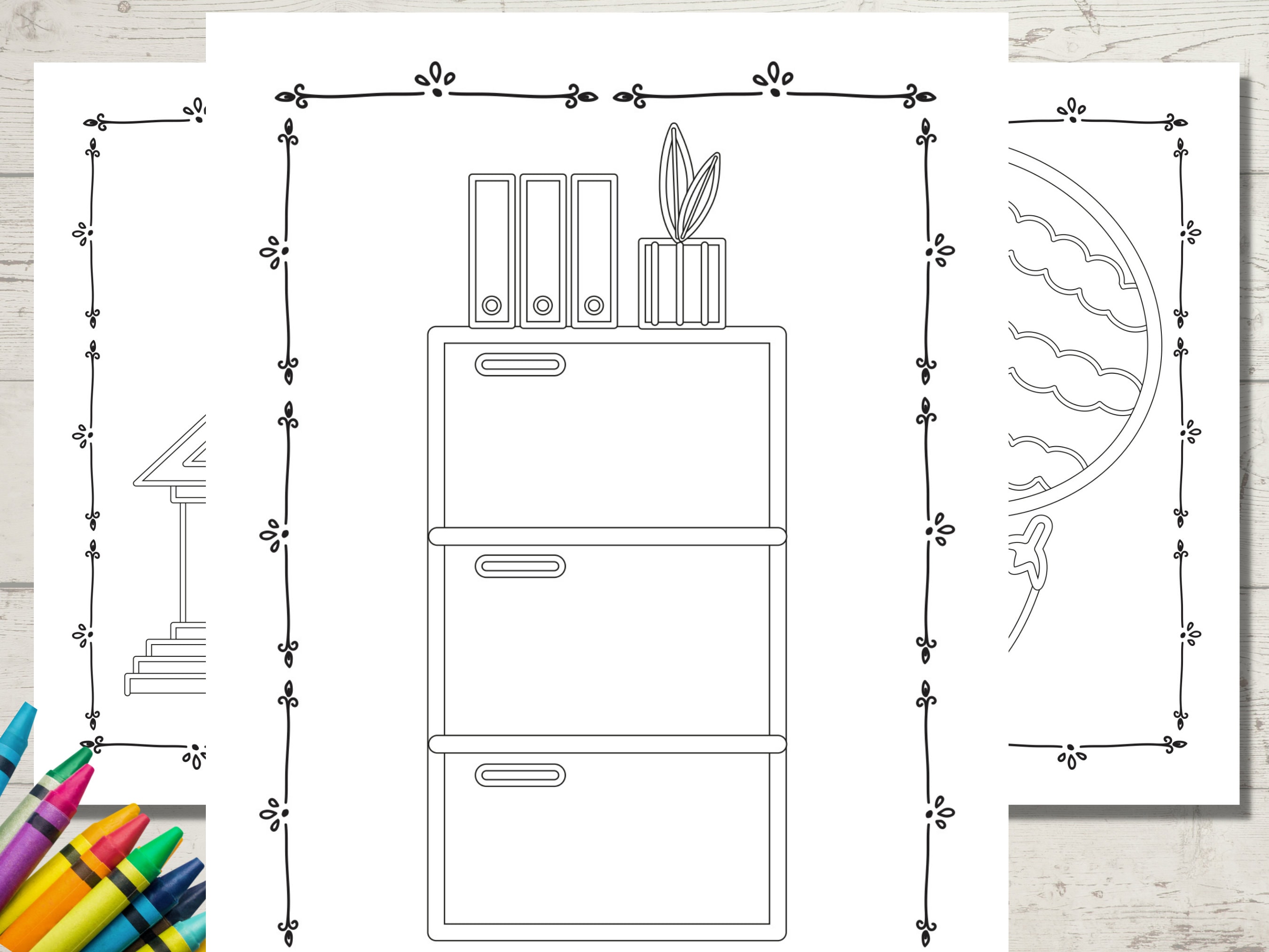 Things Jumbo Coloring Book, Adult Coloring Book, Jumbo Gifts, Custom ...