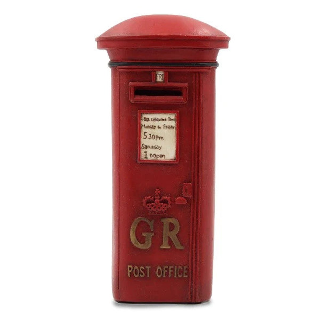 Chelsea Post Box Money Box Home Decor Birthday Gift Etsy UK