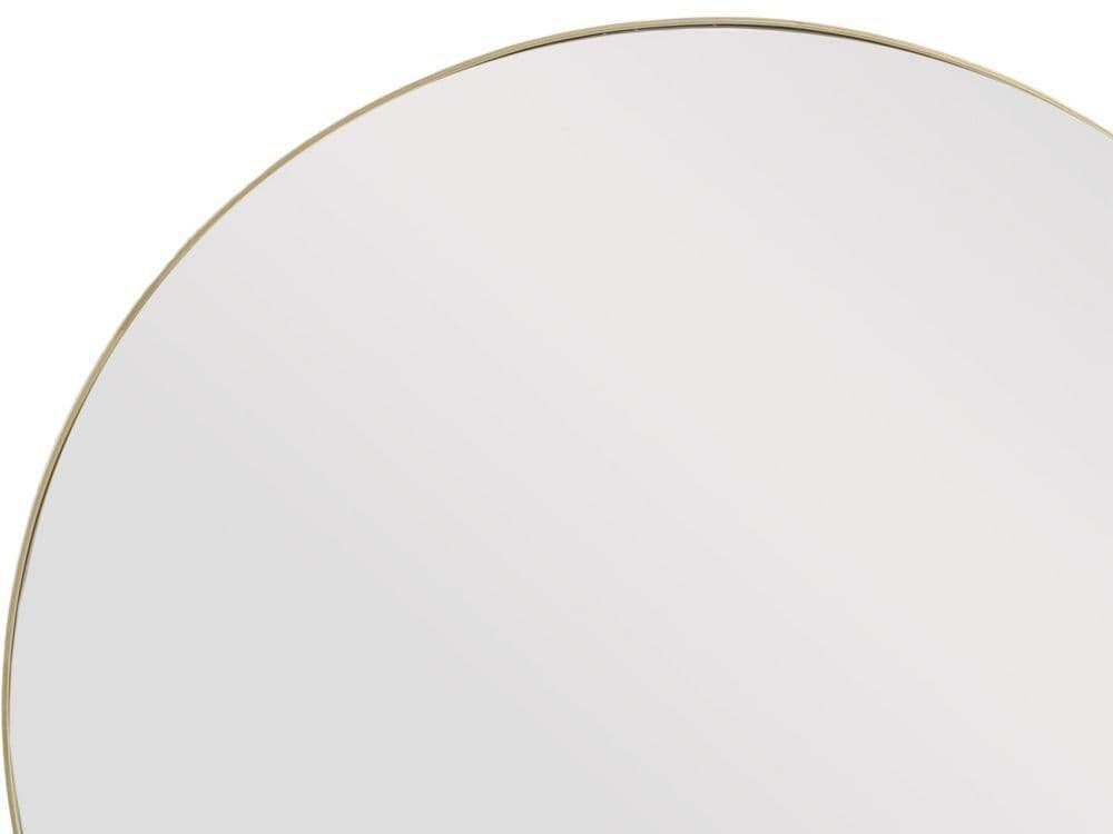 Canda Round Mirror With Gold Metal Frame Large Home Deco Etsy UK