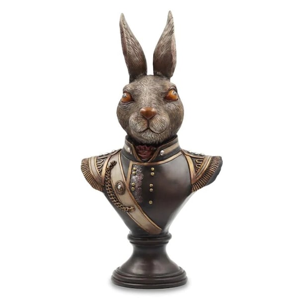 Rabbit Bust Etsy