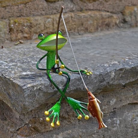 Fishing Frog Art -  Norway