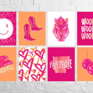 Razorbacks Apartment/Decor Posters for Digital Download