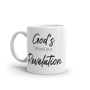 God&#39;s Word is a Revelation Mug