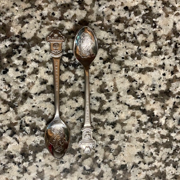 Rolex Bucherer Interlaken Silver Spoon- Vintage Collectible