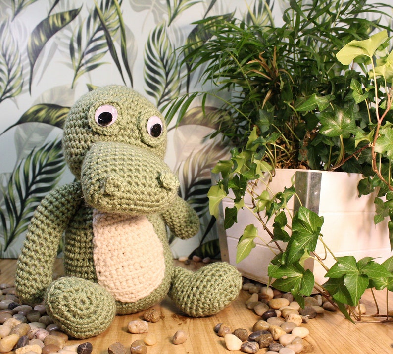 Crochet Alligator, Stuffed Animal Plush Etsy