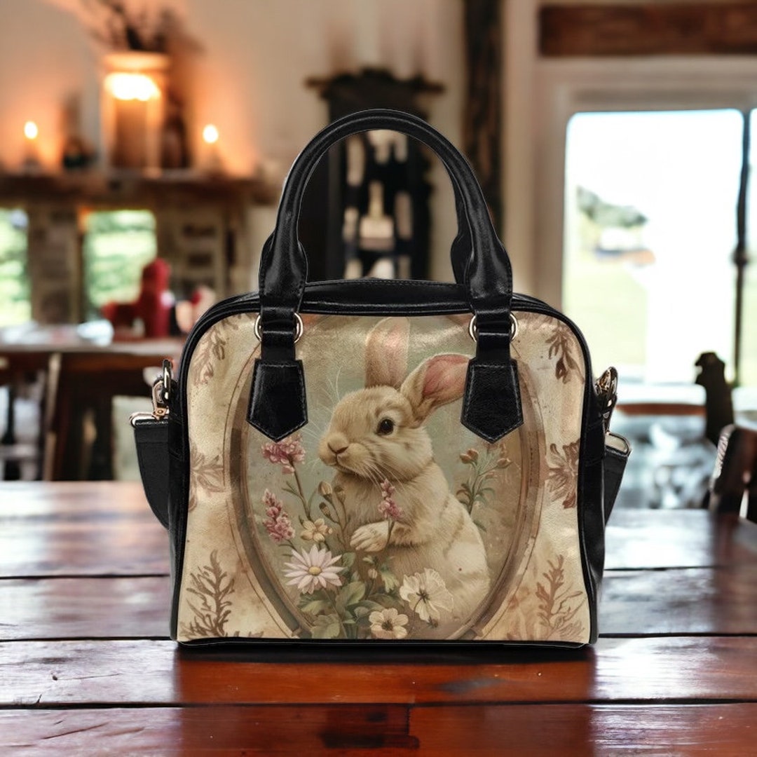 Pixie Rabbit Bag Bunny Bag Cottagecore Rabbit Decorative Bag Hare Witch Hand Bag Witchy ...
