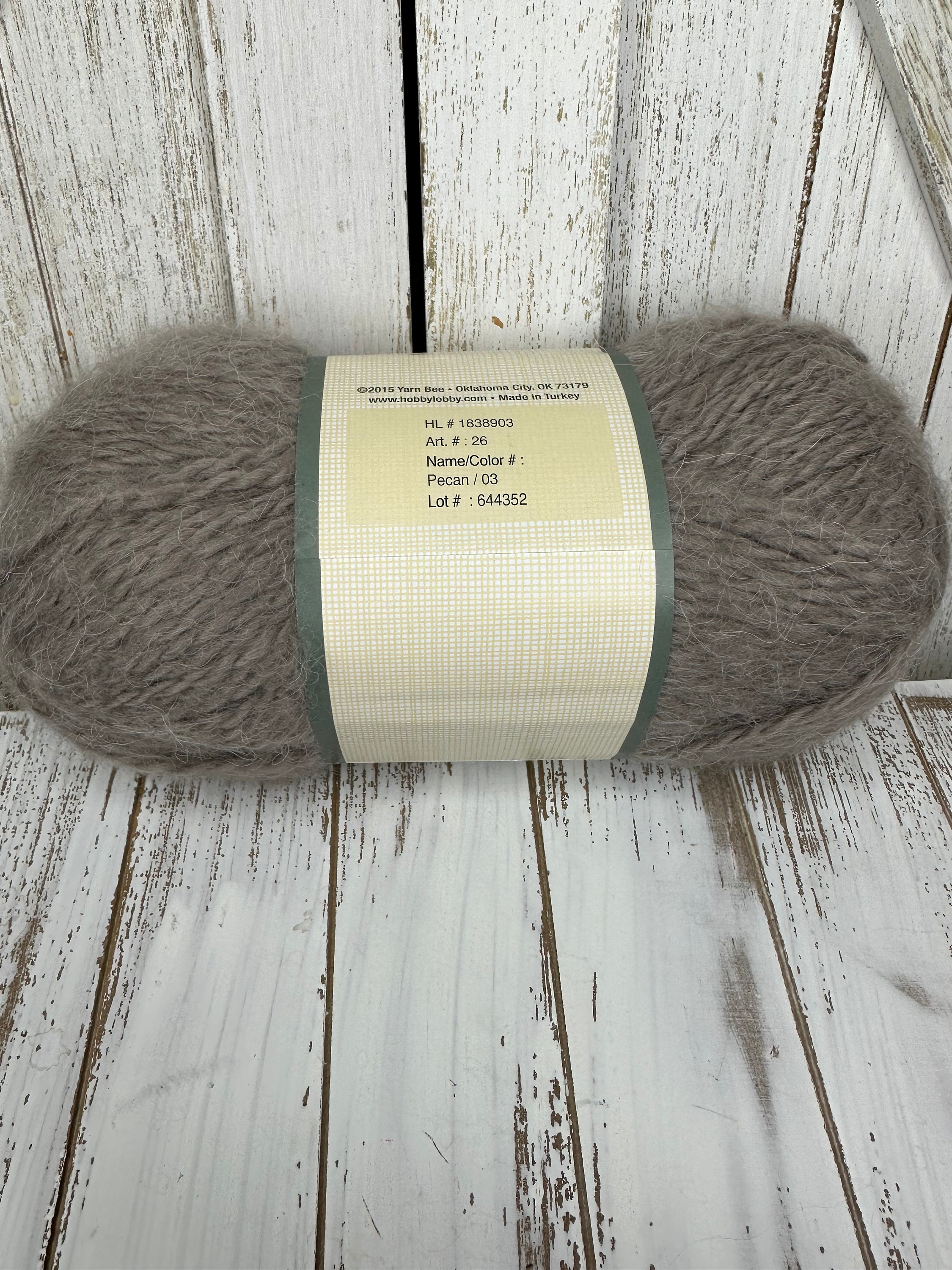 Yarn bee alpaca Twist-Pecan