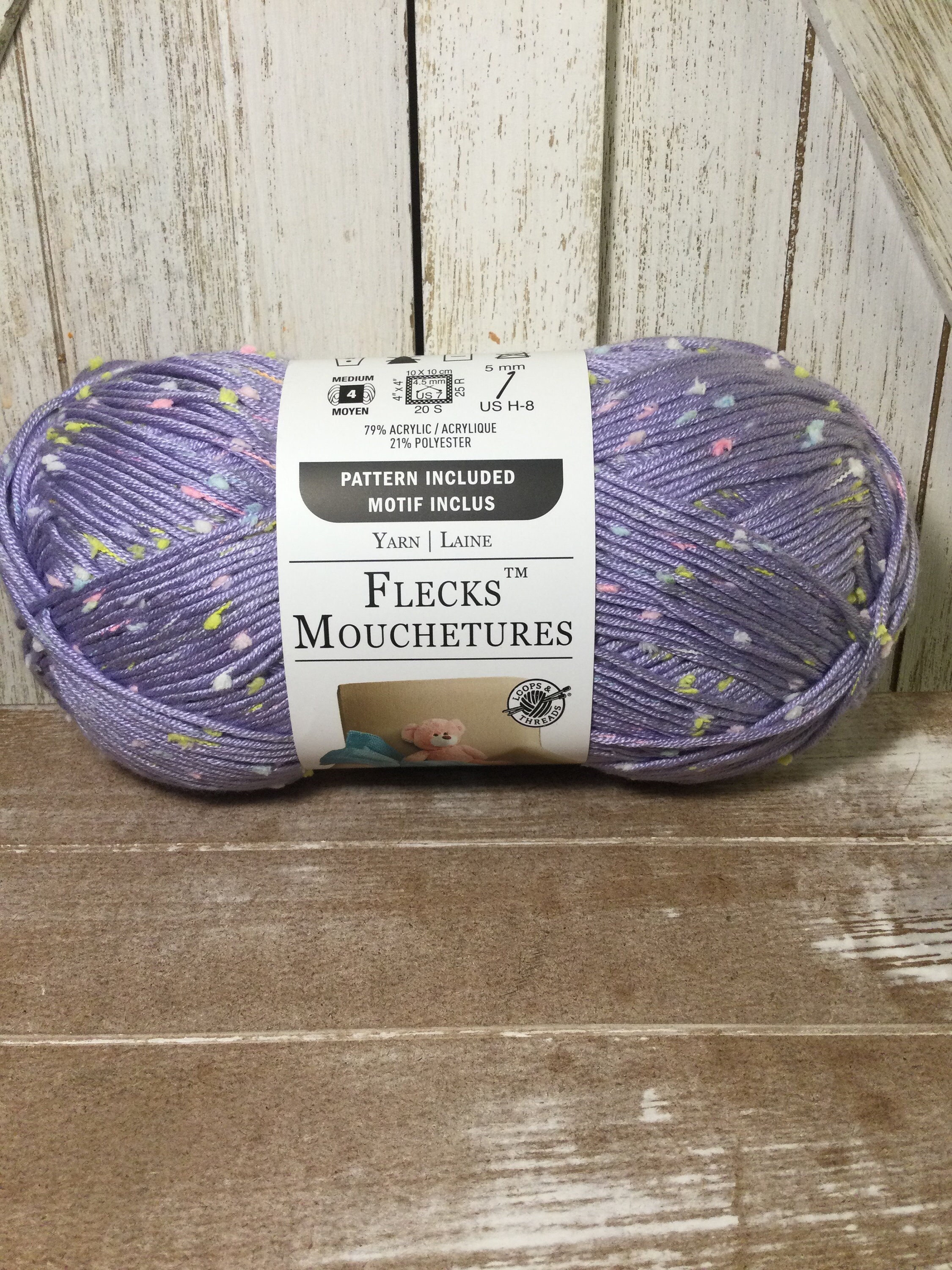 Wholesale 🔥 Flecks™ Yarn by Loops & Threads® 😍