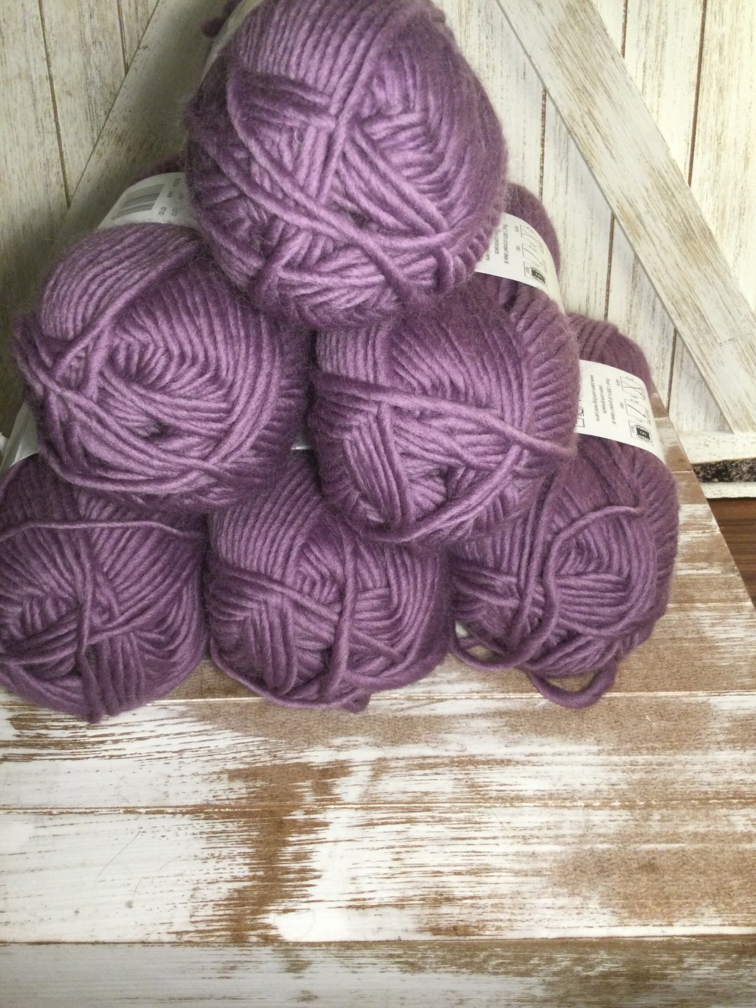 Buttercream Luxe Crafts Roving Yarn 100 Wool Etsy