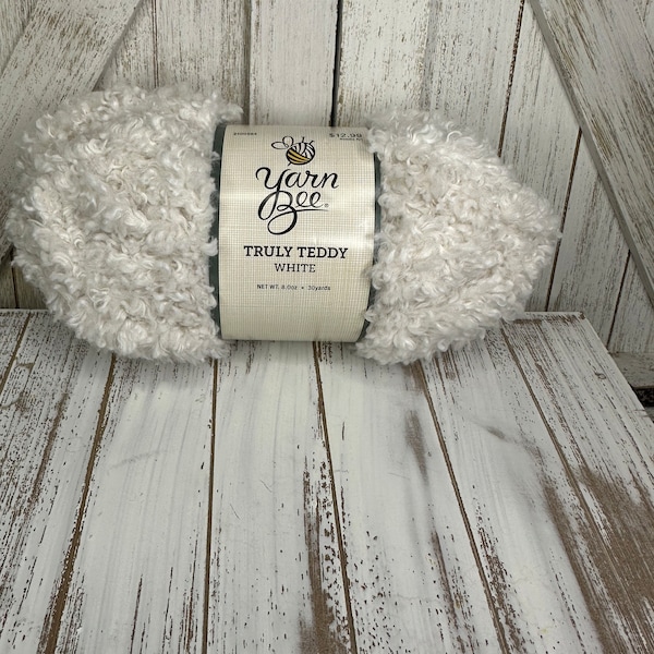 Yarn Bee Truly Teddy Yarn Etsy UK