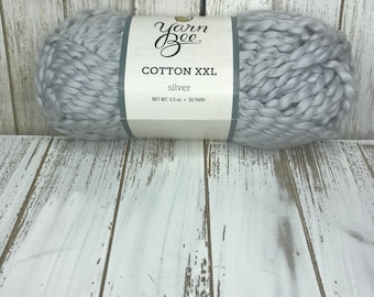 Yarn Bee COTTON XXL #5 Bulky Weight Yarn Skein - Color Shale