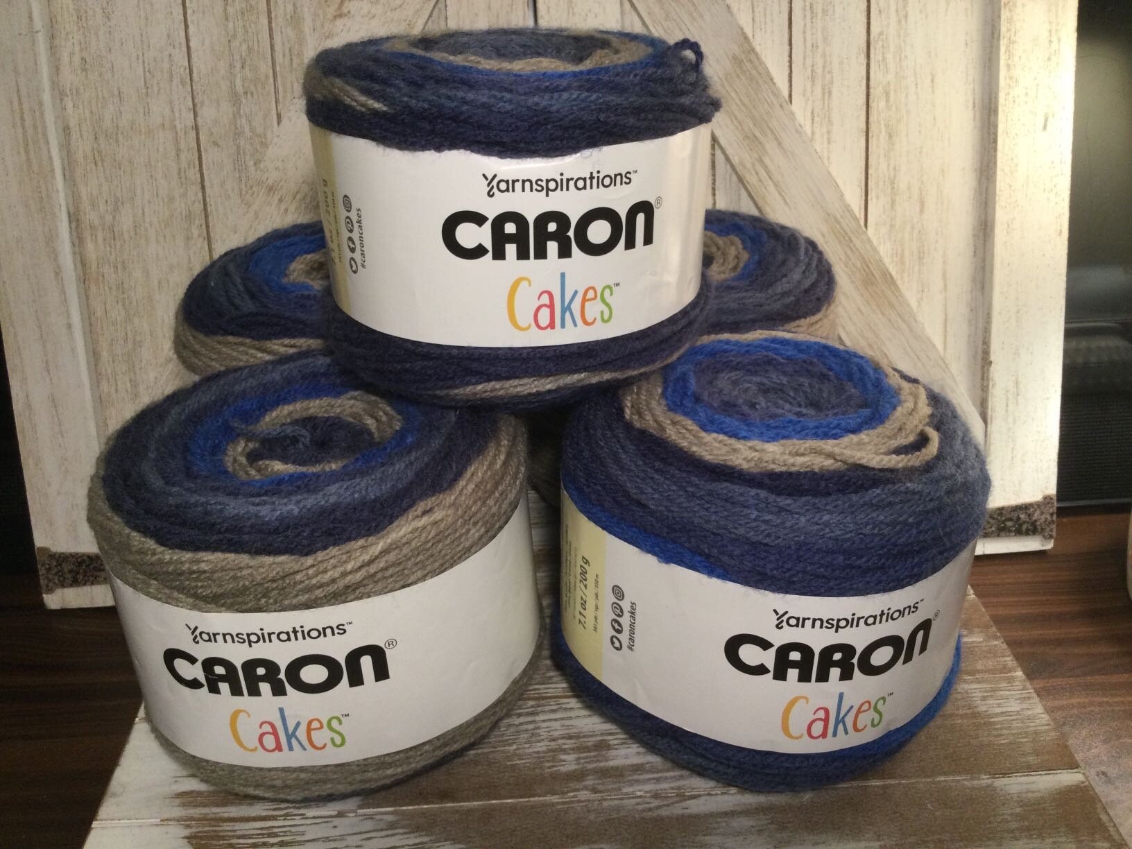 Yarnspirations Caron Cakes Yarn Blueberry Muffin