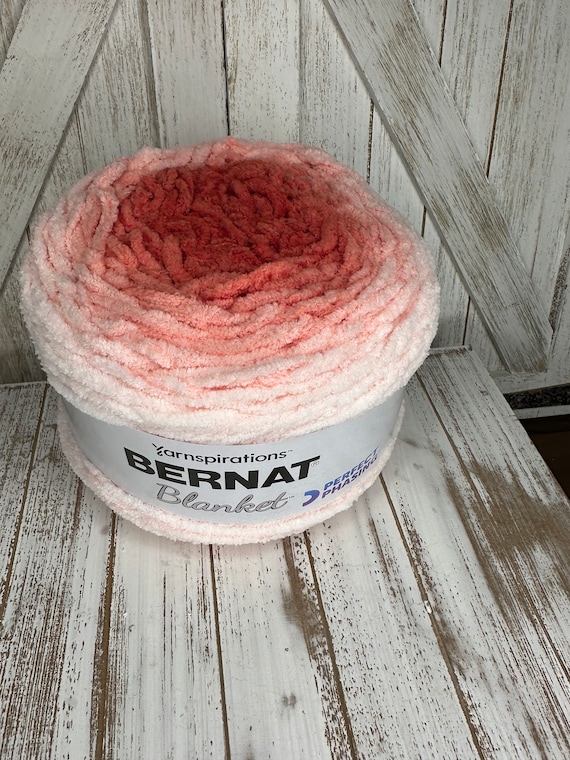 Bernat Blanket Stripes Yarn - In the Pink