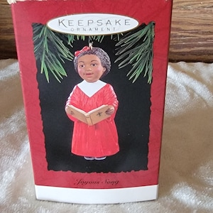 Joyous Song 1994 Sweet, Clear Music Of Christmas Keepsake Hallmark Christmas Ornament Vintage Christmas Ornament