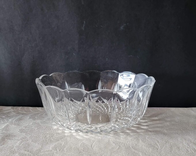 Rcr Table Vintage RCR Opera Bowl, RCR Royal Crystal Rock Opera Bowl, Clear ...