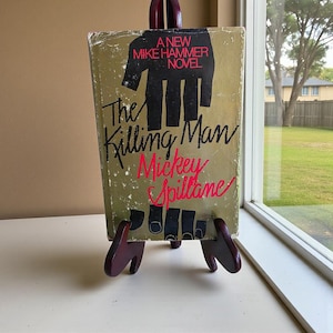 The Killing Man by Mickey Spillane Make Hammer Novel 1989 Hardcover with Jacket