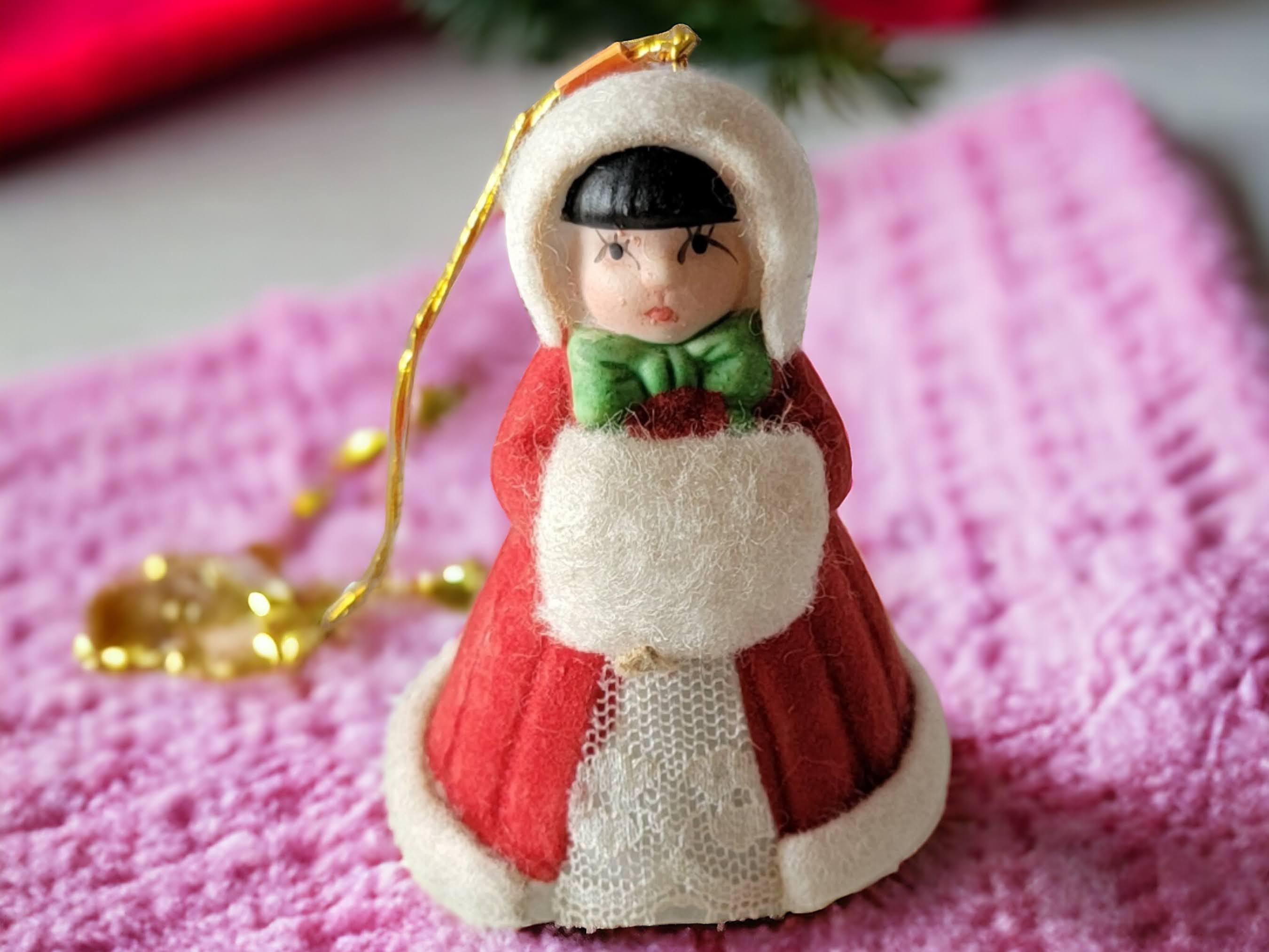 Jasco Lil Chimer Heirloom Doll Hanging Tree Ornament Little Girl