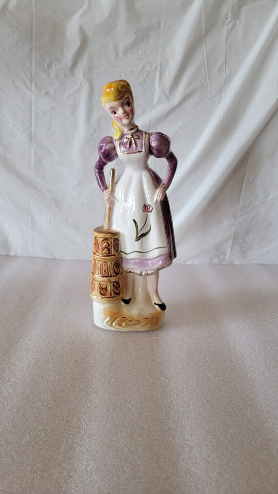 Kreiss and Company Porcelain Housewife Figurine Forever Yours Gift