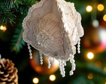 Ornement De Noël Hallmark - Notre 1er Noël Ensemble 2010 - Cœur En Verre - Excellent état