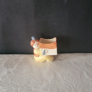 Vintage Toothpick Holder Ceramic Toothpick Holder Made in Japan
