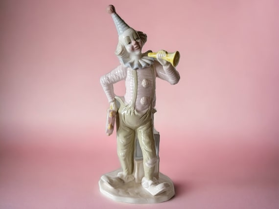 R 1点物 輸入 大型 彫刻 ヴィンテージ ピエロ R 1点物 輸入 大型 彫刻