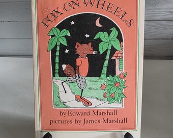 Fox on Wheels by Edward Marshall 1983 Paperback Vintage Children's