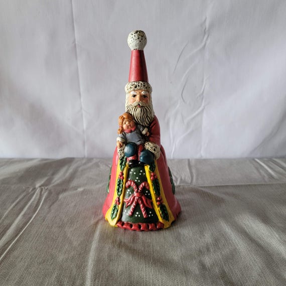 ヴィンテージ プライス製品 旧世界のサンタクロース セラミックベル